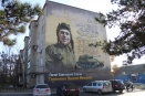 На стене жилого дома появился портрет героя Советского Союза Василия Головченко